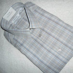 beige slim fit dress shirt